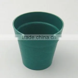 Biodegradable Bamboo Fiber Flower Pots With Lid thumbnail-5