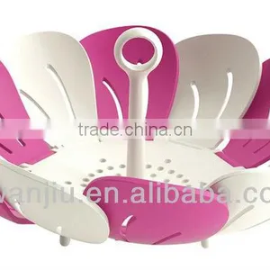 Supply Creative Finch Neal Telescopic Fruit Plate / Fruit Tray --red thumbnail-1