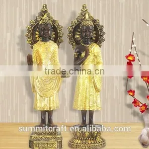 Creative Resin Electroplate Resin Wholesale Buddha Statues thumbnail-1