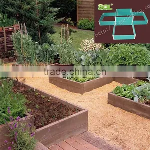 Modular Box Planter Plastic Garden Raised Bed Planter Raised Garden Bed thumbnail-2