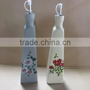 Factory Directly Ceramic Essential Oil Vinegar Set thumbnail-1