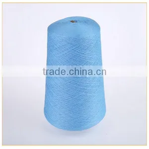 Pure Colored Spun 100% Cotton Yarn 32S/2 Semi-worsted Cotton Yarn thumbnail-1