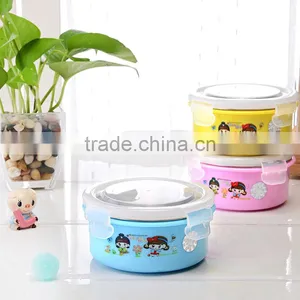 Safety Kids Stainless Steel Thermal Insulation Food Container thumbnail-2