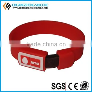 Fashional Design Colorful LED Light Smart Watch, USB Drive Bracelet, 16GB USB Memory thumbnail-3