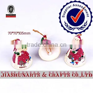 Christmas Santa Claus Ceramic Wind Chime thumbnail-1