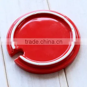 Customized Promotional Food Grade Durable Lovely Daily Ceramic Cups Lids thumbnail-4