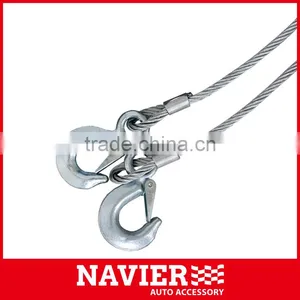 3.6m 2T 3T 4T Strong Steel Towing Rope thumbnail-1