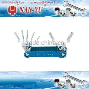7pcs Folding Hex Key Wrench Set thumbnail-1