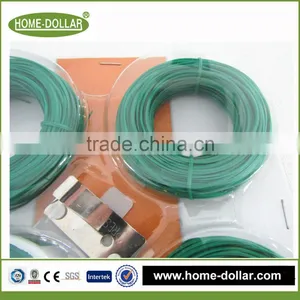 4X30M Hydroponics Coated Wire Greenhouse Plant Plastic Twist Tie With Snap-off Cutter thumbnail-3