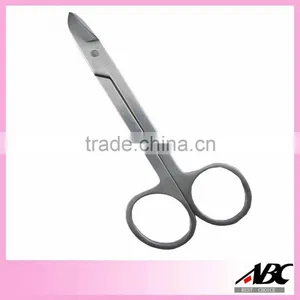 Fashion Style Gold Electroplated Stainless Steel Manicure Scissors thumbnail-2