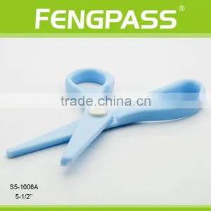 S5-1006A 5.25 Inch Plastic Childrens Scissors thumbnail-4