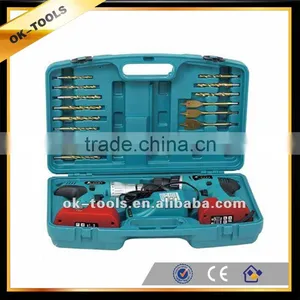 New 2014 Manufacturer China Wholesale Supplier Germany Design 18V Electric Drill Power Tool Set Tool Box thumbnail-1