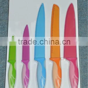 Ceramic Coated Blade Kitchen Chef Knife Set thumbnail-1