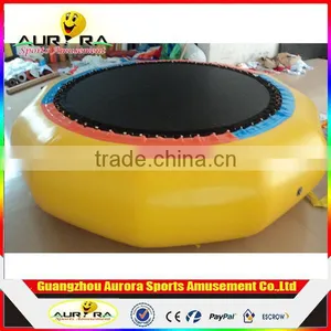 Custom High Quality Inflatable Water Trampoline Inflatable Jumping Trampoline for Sale thumbnail-1