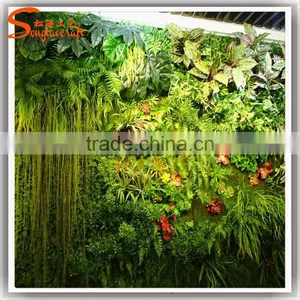 Man-made Wedding Flower Wall Artificial Flowers Walls New Design Customized Artificial Flower for Wall Dec thumbnail-2
