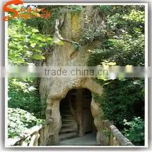 Factory Price of Chinese Suppliers Large Outdoor FRP Artificial Tree House Prefabricated thumbnail-1