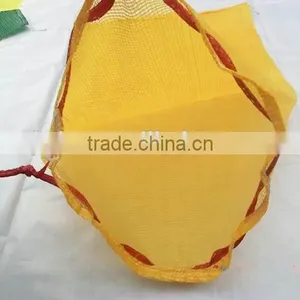 High Quality pp pe Drawstring Small Net Mesh Bags Manufacture thumbnail-1