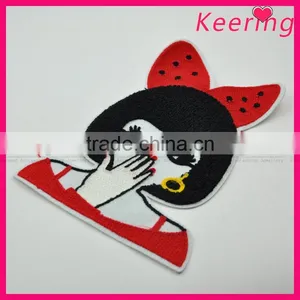 Professional Embroidery Patch With Flower for Clothing WPHA-305 thumbnail-2