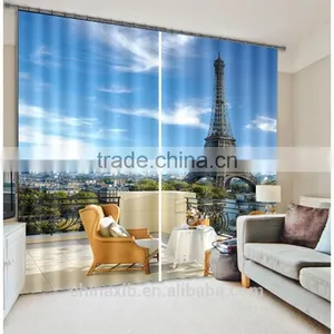 TOP ONE Lastest Design Polyester Shower Curtain, Wholesale Bathroom Curtain thumbnail-1