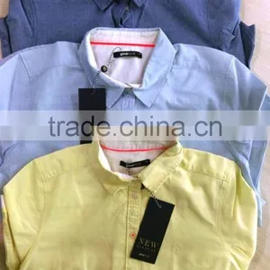 Ladies L/S Oxford Oxford Cotton Shirt (Garment Stock Lots / Apparel Stock / Stocklots / Garment Apparel From Bangladesh ) thumbnail-1