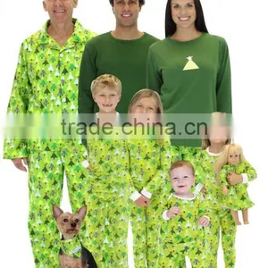 2016 Hot Sale Wholesale Family Thermal Pajamas&sleepwear For Adult And Children thumbnail-1