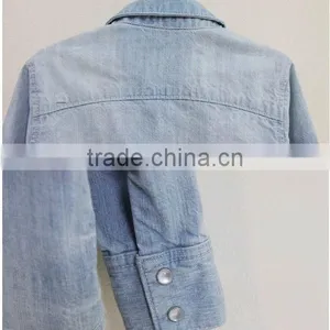 Newest Style Autumn/spring Season Children Young Girls Jean Coat thumbnail-4