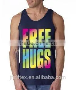 Trade Assurance Premium Spandex/Cotton Blank Mens Stringer Gym Tank Top thumbnail-3