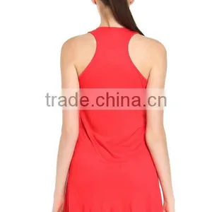 2017 Cheapsale China Supplier Blank T-Shirt Loose Solid Color Summer Casual Women Dress thumbnail-2
