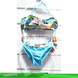 2014 Sexy Girls Micro Bikini Swimwear Lycra Models thumbnail-1