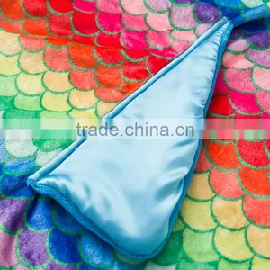 ShiJ Tails Rainbow Fish Blanket For Kids thumbnail-4