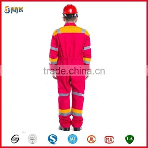 Anti-static Oxford Stripe Safety Workwear Coverall thumbnail-3