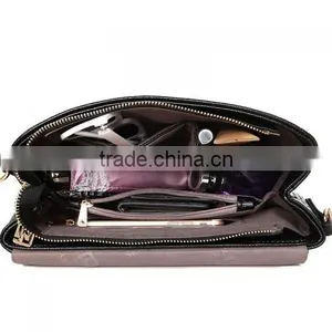 PU Leather Shoulder Bag Polyester Geometric 82660 Mini Shoulder Messenger Bag thumbnail-5