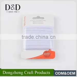 High Quality Wholesale Household Woven Flat Braided Elastic Bands for Sewing thumbnail-1