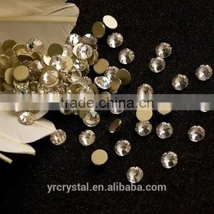 Good Looking Flat Back Rhinestones in Bulk 16 Cut Facets Non Hotfix Crystal Stones for Nail Art thumbnail-6