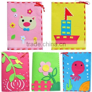 Handmade Felt Book Notebook Cover for Children's Educational Kids / Educational Learning Crafting thumbnail-1