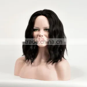 2017 Hot Sale Purple Color Synthetic Hair Wig thumbnail-1