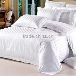 Golden 100% Cotton 3cm Stripe Hotel Bedding Sets thumbnail-4