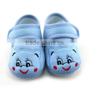 Lovely Smile Face Bear Summer Baby Shoes for Boy thumbnail-3