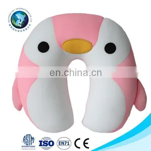 2016 Wholesale Custom u Shape Animal Memory FoamTravel Neck Pillow thumbnail-1