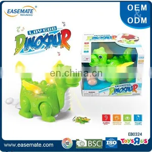 Cartoon Projector Lay Eggs Dinosaur Toys With Light and Music thumbnail-1