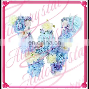 Aidocrystal Handmade Custom Name Hanging Flower Floral Letter for Wedding thumbnail-6