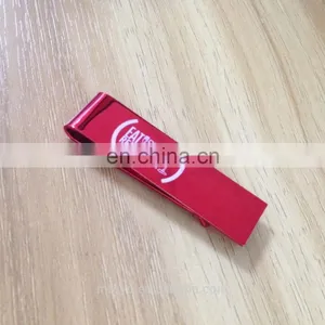 Free Sample Red Plated Money Clip With Spring thumbnail-2