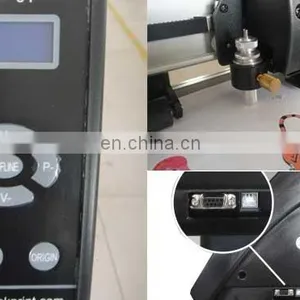 High Quality Vinyl Cutting Plotter 420~1270mm Feeding Width Cutting Plotter Automatic Contour Cutting Plotter thumbnail-6