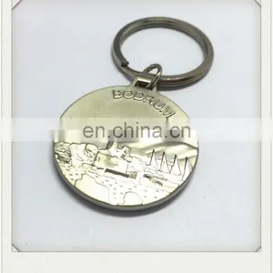 Custom Promotional Advertising Key Chain Metal thumbnail-1