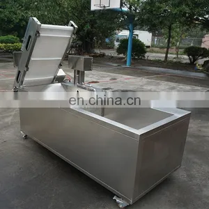 Commercial Automatic Ozone Bubble Apple Fruit and Lettuce Vegetable Washing Machine Line thumbnail-3