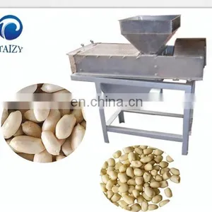 Taizy Dry Type Peanut Skin Shell India Roasted Groundnut Peanut Peeling Machine for Food Use thumbnail-2