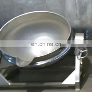 Steam Heating Jacketed Caramel Cooking Kettle Machine for Making Liquid Soap thumbnail-2