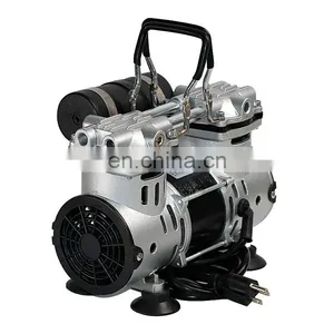 New Design Silent Oil Free Piston Portable Vacuum Pump for Fish Farming Tank thumbnail-5
