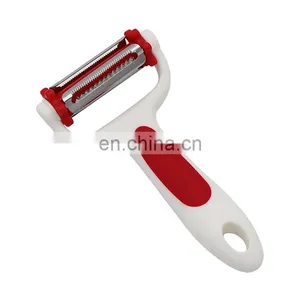 High Quality Stainless Steel 3 In 1 Potato Peeler And Cutter Fruit Peeler Vegetable Peeler With 3 Blades thumbnail-3