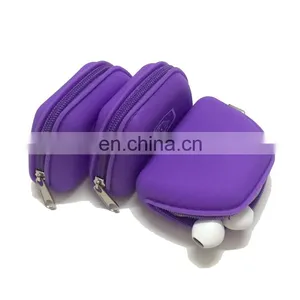 Promotion Coin Bank Case Custom Lady Small Key Purse Wallet Silicone Coin Bag thumbnail-3